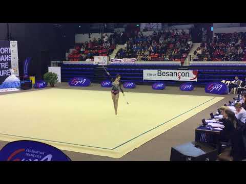 Marine Schiebold - Nat C 18 ans et + - France Besançon 2018