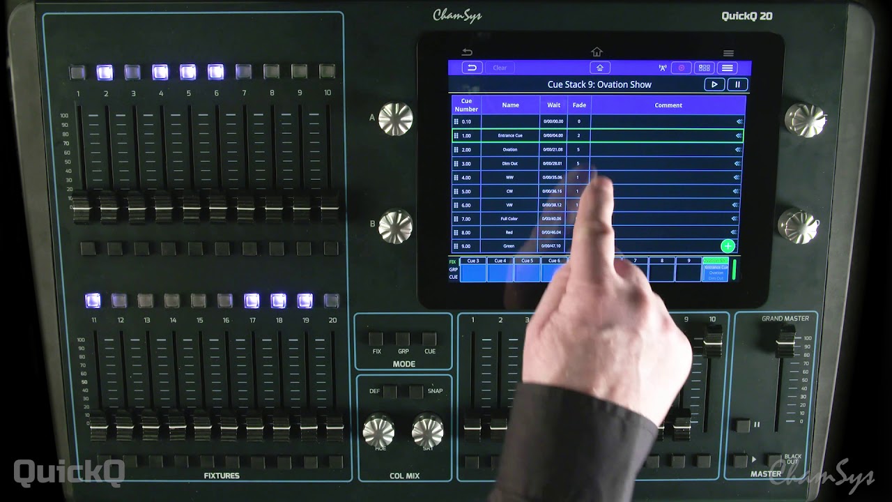 QuickQ: Midi Timecode