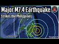 2 Major Earthquakes Strike The Philippines Tsunami Generated Geologist Analysis