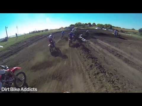 GoPro: Brian Krohn works through the pack at Sunset Ridge MX - RAW