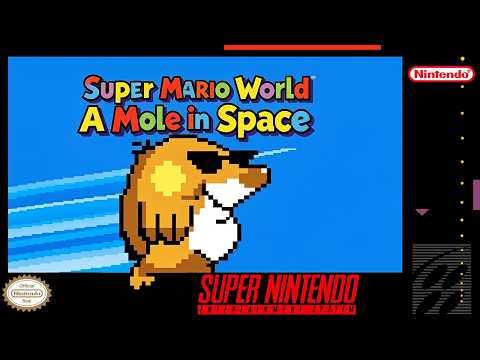 A Mole in Space | Super Mario World Romhack [SNES]