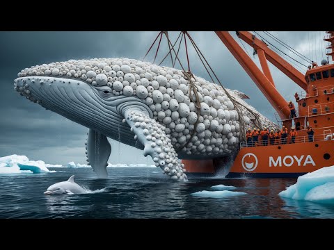 Emotional Ocean Rescue: Brave Dolphin Seeks Help for White Whale Covered in Barnacles