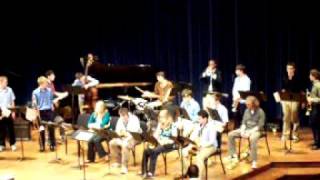 Interlochen all-state Jazz Ensemble before Mr. Marsalis lesson