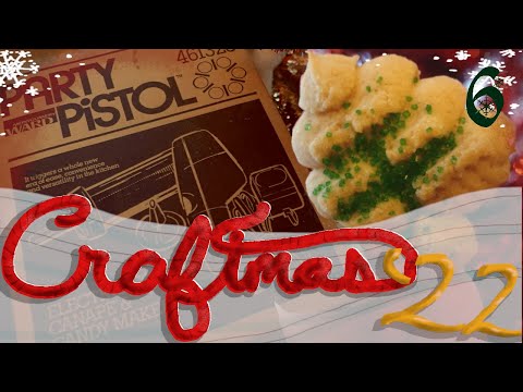 Spritz Cookies with Montgomery Ward Party Pistol Cookie Press (because STRESS) || Craftmas '22 ep. 6