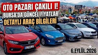 Bursa Oto Pazarında Tıklım Tıklım Araç Var,Güncel Araç ve Fiyat Bilgil