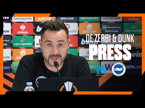 De Zerbi And Dunk's Marseille Press Conference: Estupinan Injury And Velodrome Atmosphere