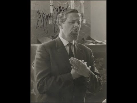 Alfred Deller sings Handel  - RARE