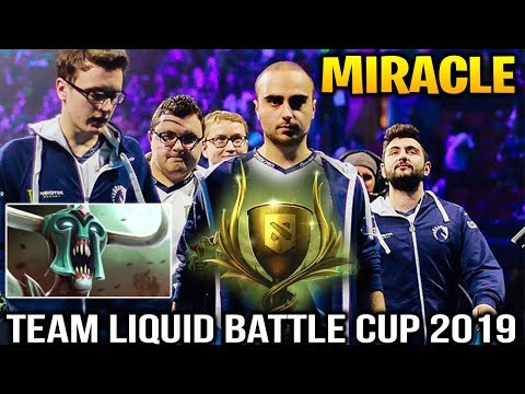 Miracle Battle Cup with Team Liquid - when he's bored of playing carry