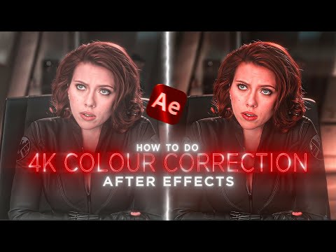 How to Make 4k CC in after effects tutorial