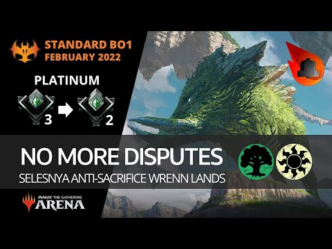 🟢⚪️SELESNYA WRENN YASHARN LANDS | STANDARD BO1 | Journey2Mythic | Innistrad Crimson Vow [MTG Arena]