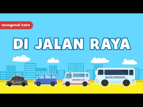 Kartun Anak Muslim : Mengenal Kata di Jalan Raya (Belajar Bahasa Arab untuk Anak) – Yufid Kids