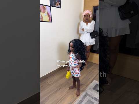 When you give birth to a pretender 😫 #funny #shorts