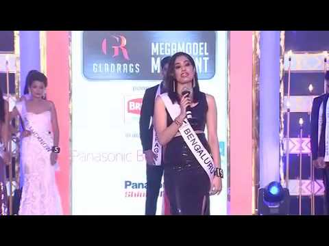 Gladrags Megamodel Manhunt-2016 Grand Finale Intro Round by Sananda Bhattacharya