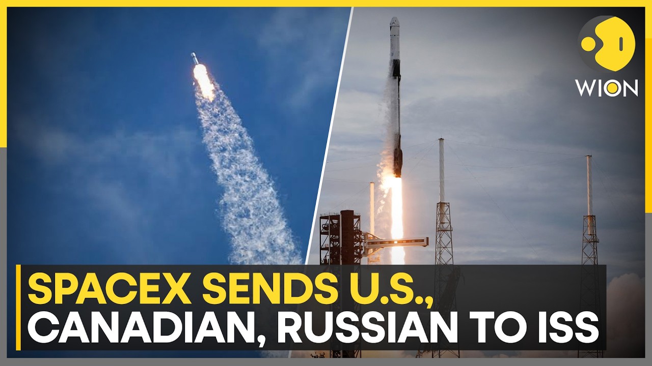 SpaceX Launches 4 Astronauts To International Station | WION News