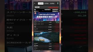 #日本株 #株初心者 #株式投資 #投資の勉強 #資産運用 #お金の勉強 #資産形成 #配当金活 #長期投資