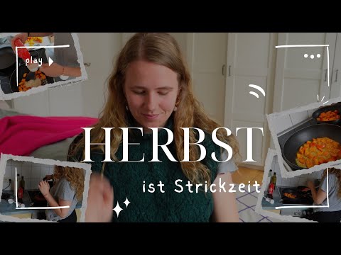 Der Herbst kommt - Kürbisrisotto, Kleiderschrank ausmisten, Pullover stricken // Madita