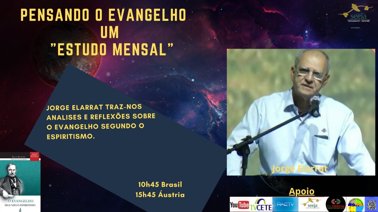 BEM-AVENTURADOS OS POBRES DE ESPÍRITO - COM JORGE ELARRAT