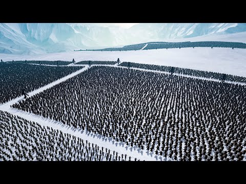 25.000 WEST KINGDOMS vs 25.000 ORCS | Epic Fantasy Battle Simulator