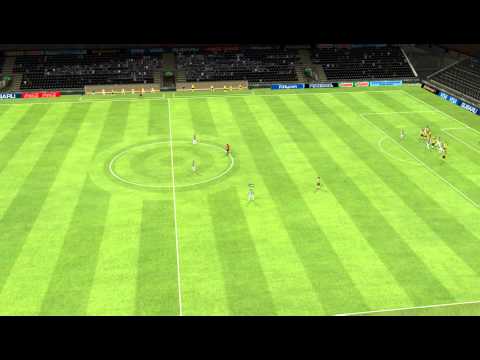 Polonia Warszawa - Czarni Węgrów - Bramka: Ujek 38 min