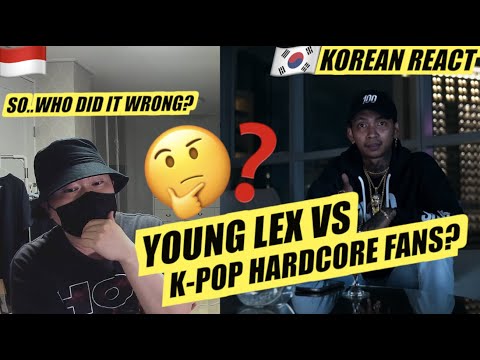 🇮🇩🇰🇷🔥Korean Hiphop Junkie react to Young Lex - Plastik (IDN/ENG SUB)