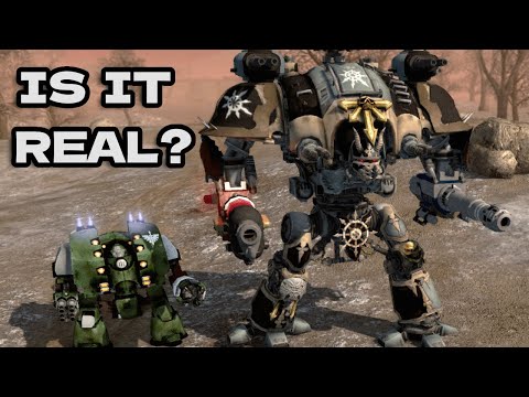 Leviathan Dreadnought vs Chaos Knight Tyrant [WARHAMMER 40,000]