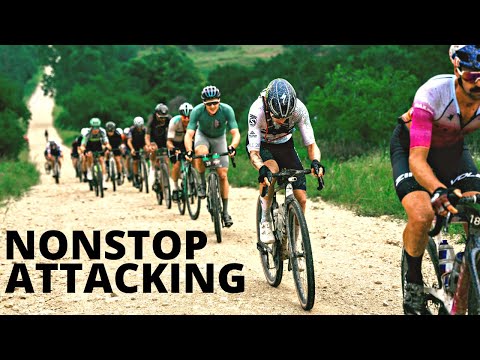 Europeans Take Over the Unbound 200 Tune Up Race! Gravel Locos 2023 Power and Race Tactic Analysis