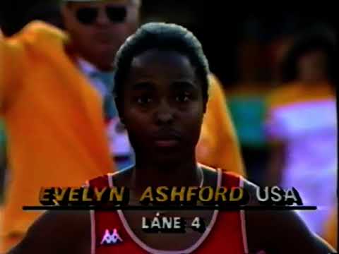 Women's 100m Final - Los Angeles Olympics - 1984