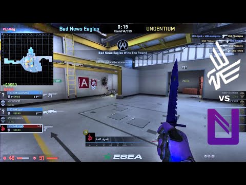 GRAND FINAL! BAD NEWS EAGLES VS UNGENTIUM - ESEA CASH CUP - HIGHLIGHTS - BO3