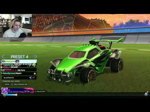XQC PLAYS ROCKET LEAGUE 1v2 JYNXZI AND RON