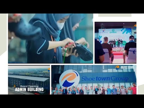 Pabrik Sendal Crocs di Majalengka  PT. Shoetown Footwear Industrial Indonesia #pabrik #videos #Crocs