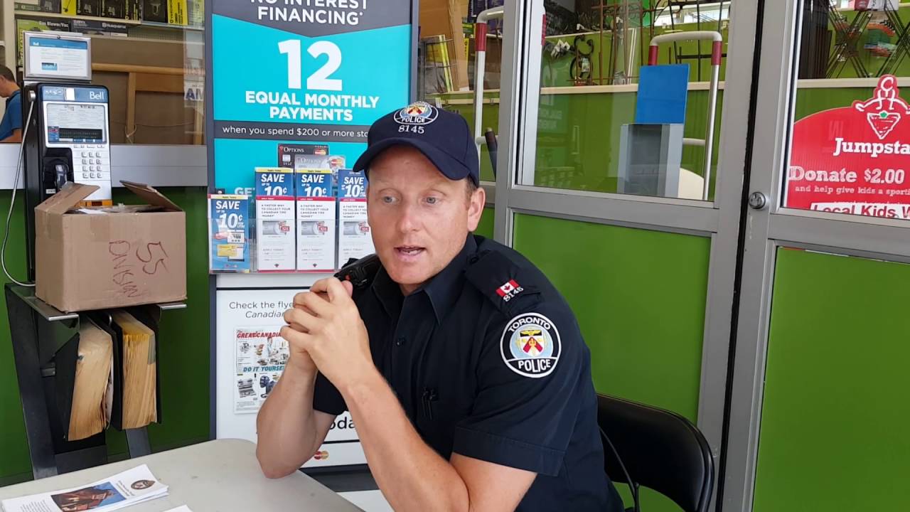 TPS 55 Division's Cop Pop Up Shop
