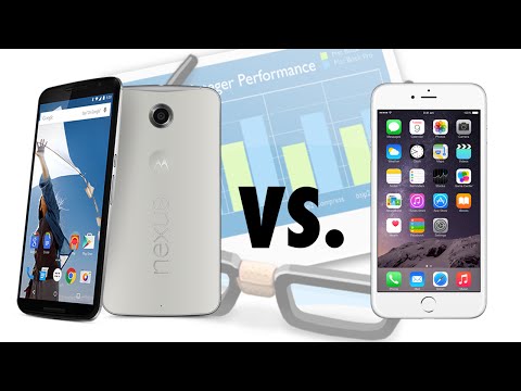 Nexus 6 vs. iPhone 6 Plus (CPU Benchmarks)