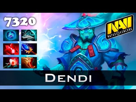 Dendi Storm Spirit - 7320 MMR Ranked Dota 2