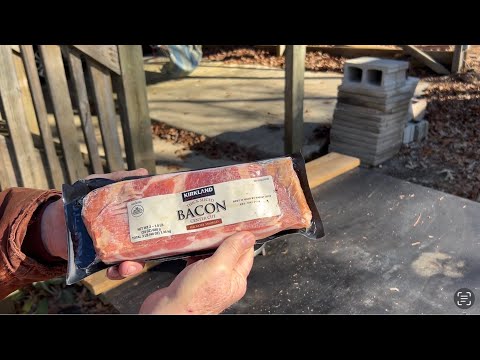 Sizzling Flame Broiled Bacon Skewers On The Hobo Stove