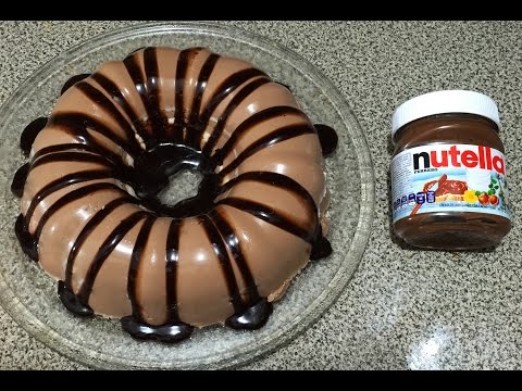 Gelatina De Nutella Con Queso