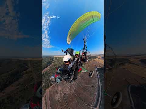 Vuelo en paramotor en Caspe