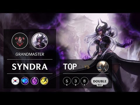 Syndra Top vs Pantheon - KR Grandmaster Patch 10.1
