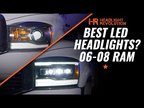 What's the Best LED Headlight for the 2006 -2008 HD Ram? | Headlight Revolution