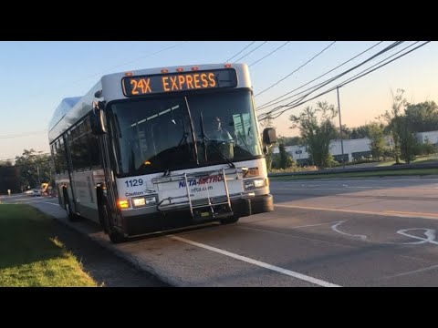 NFTA METROBUS FULL ROUTE 24 (DOWNTOWN EXPRESS) BUS 1129
