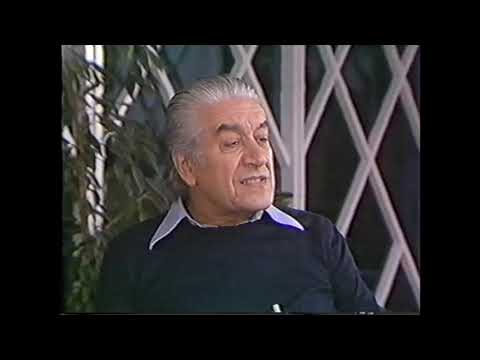 Sergiu Celibidache in a bad mood ...