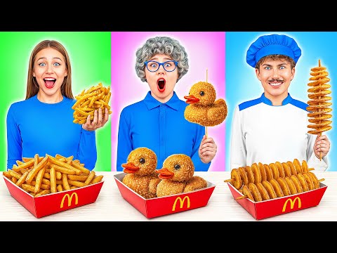 Me vs Grandma Cooking Challenge | Funny Food Ideas by Multi DO Challenge