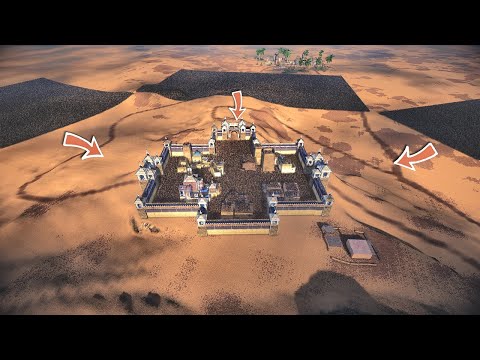Can 10,000 Roman Generals Defend Castle From Mongol Horde - UEBS 2