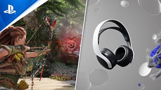 PlayStation PULSE 3D Wireless Headset – Horizon Forbidden West Trailer | PS5 PS4 anuncio