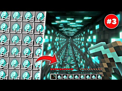 Diamonds in 24 HOURS in Minecraft?!