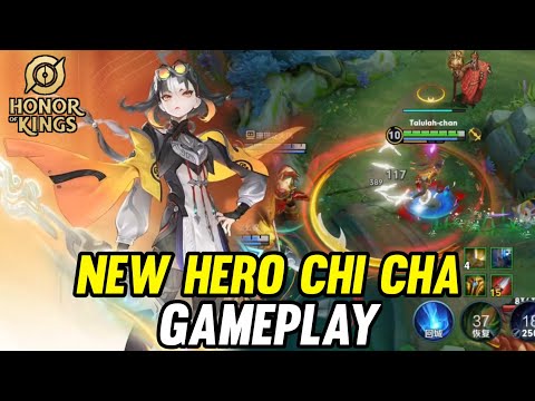 HOK: NEW HERO CHI CHA GAMEPLAY | ADAPTATION SINESTREA AOV - HONOR OF KINGS