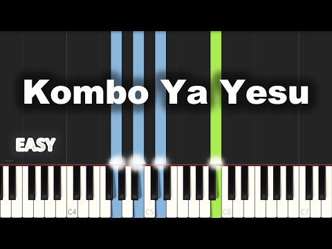 Franck Mulaja - Kombo Ya Yesu | EASY PIANO TUTORIAL BY Extreme Midi