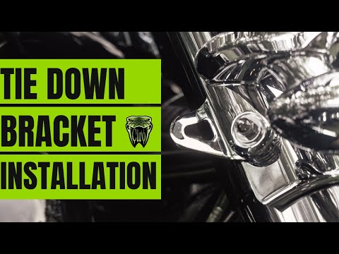 Harley Tie Down Brackets / How to Install