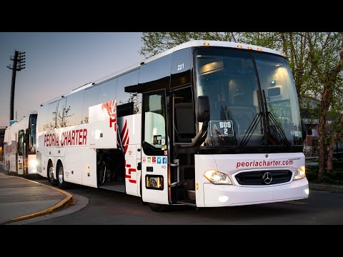 Driving the Mercedez-Benz Tourrider Bus in a Convoy