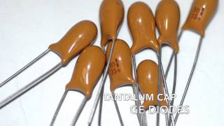 Tantalum vs Electrolytic Capacitor - DOD 250 Clone
