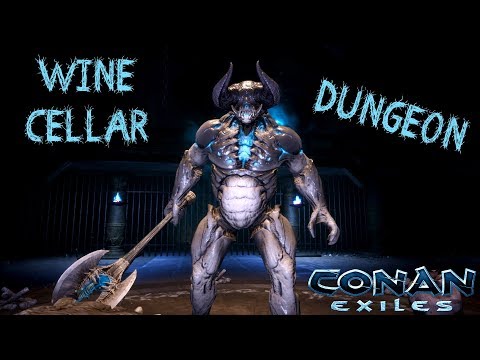 NEW Wine Cellar Dungeon Showcase/Walkthrough | CONAN EXILES (Testlive)